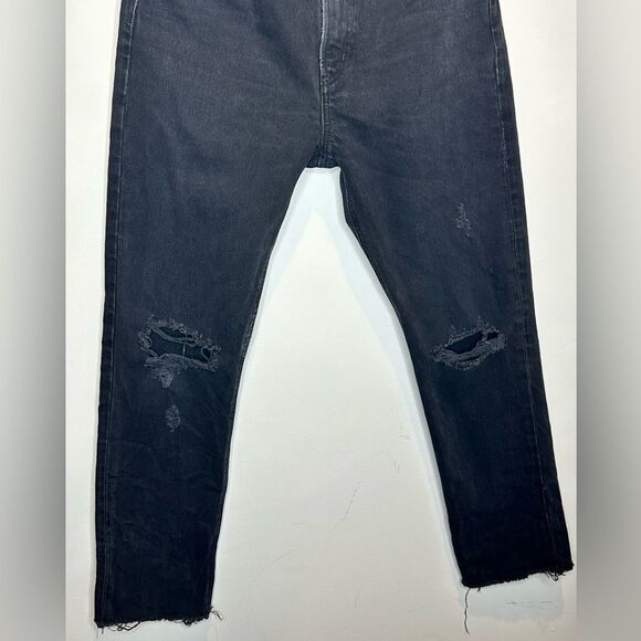 AGOLDE. Cherie High Rise Straight in‎ Distortion - Picture 5 of 9